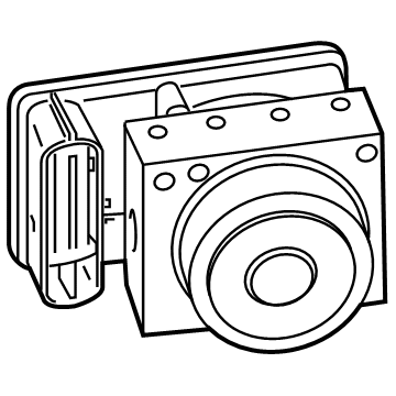 Hyundai 58910-J3400 Brake Hydraulic Unit Assembly