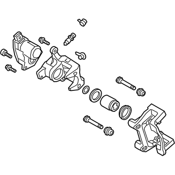 Hyundai Tucson Brake Caliper Bracket - 58310-D3A71