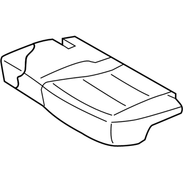 Hyundai Santa Fe Seat Cushion - 89100-B8140-ZZL