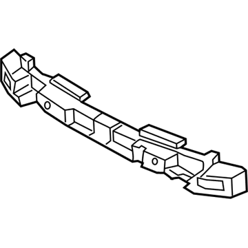 Hyundai 86520-G2550 Absorber-Front Bumper Energy