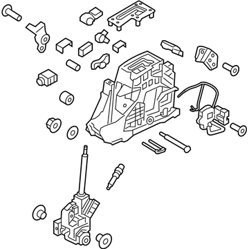 Hyundai 46700-B1300 Lever Assembly-Automatic Transmission