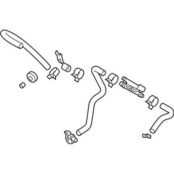 2018 Hyundai Tucson Brake Booster Vacuum Hose - 59130-D3100