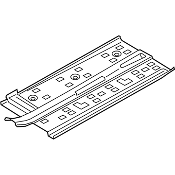 Hyundai 65120-J3000 Panel Assembly-Center Floor Side,R