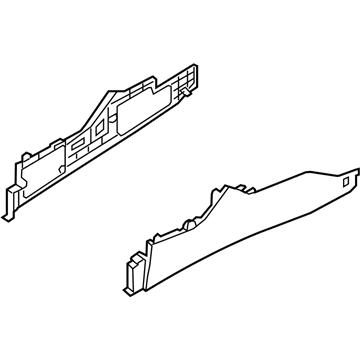 Hyundai 84617-C1000-TGG Cover-Console Side LH