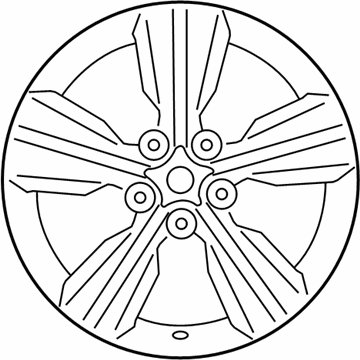 Hyundai Veloster Spare Wheel - 52905-2V750-EB