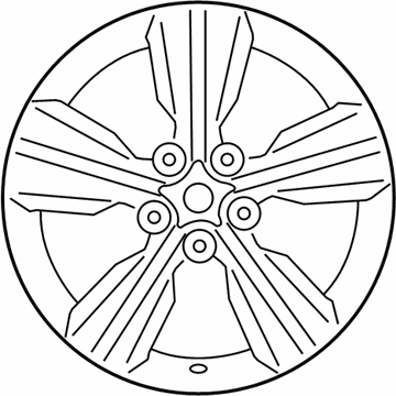 Hyundai 52905-2V750-EB Aluminium Wheel Assembly