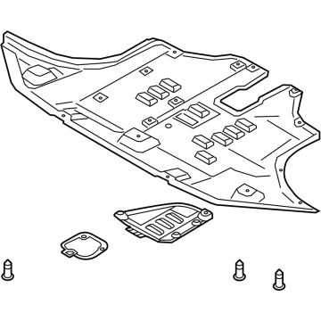 Hyundai 29110-S1100 Panel Assembly-Under Cover