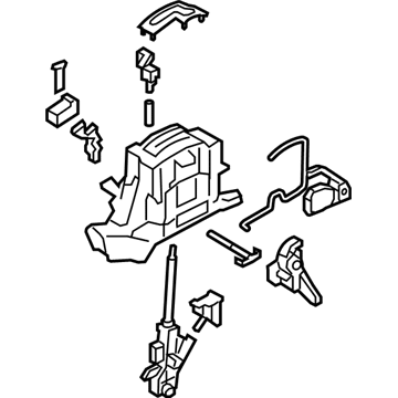 Hyundai 46700-3Q100 Lever Assembly-Automatic Transmission