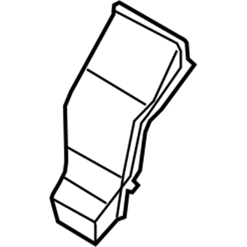 Hyundai 97450-0W000 Duct Assembly-Rear Ventilator