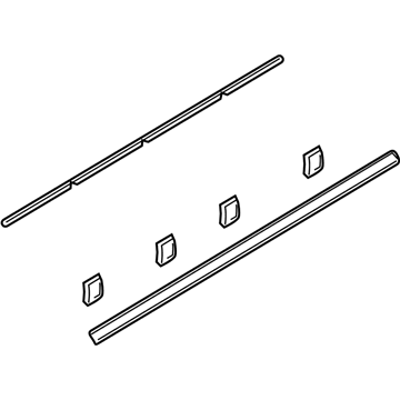 2005 Hyundai Sonata Door Moldings - 87711-3K020