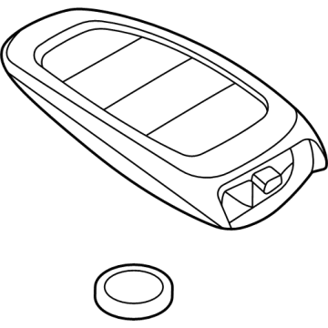 Hyundai Sonata Car Key - 95440-L1010