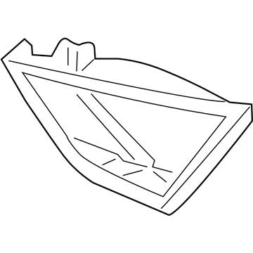 Hyundai 92414-4R000 Lens & Housing-Rear Combination Inside Lamp,RH