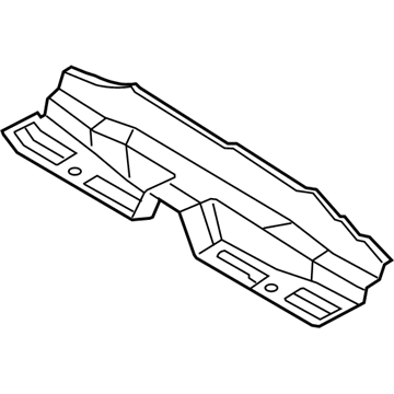 Hyundai 65610-2H010 Member Assembly-Rear Floor Front Cross