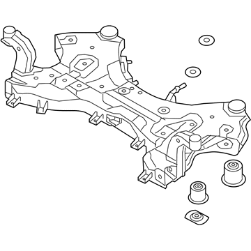 Hyundai Santa Fe Front Cross-Member - 62405-S1250