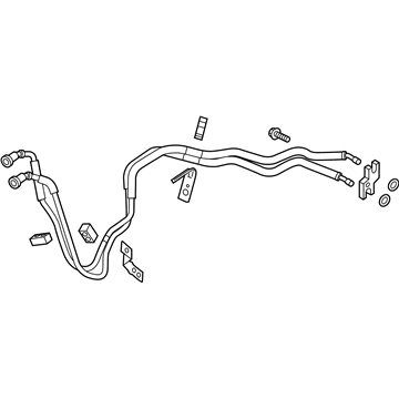 Hyundai 25470-J5100 Tube Assembly-Oil Cooler