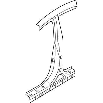 Hyundai 71401-3VB50 Pillar Assembly-Center Outer,LH