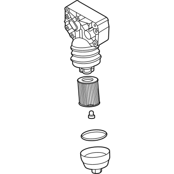 2022 Hyundai Santa Cruz Oil Filter - 26310-2S002