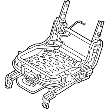 Hyundai 89500-B8331-RYN Mechanism Assembly-Rear Seat LH