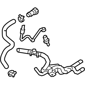 Hyundai 28672-G2101 Hose & Tube Assembly-EHRS Water