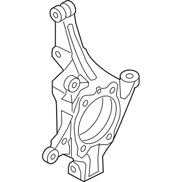 Hyundai 51710-S9000 Knuckle-Front Axle,LH