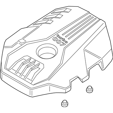 Hyundai 29240-2CTA1 Engine Cover Assembly