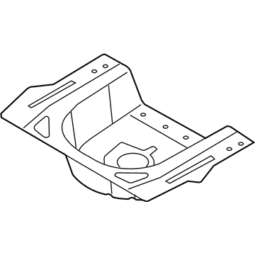 2012 Hyundai Sonata Hybrid Floor Pan - 65513-4R000