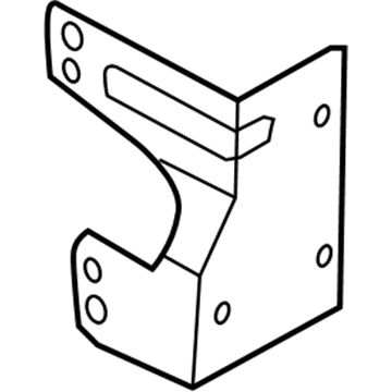 Hyundai 96175-3X500 Bracket-Radio Mounting,LH