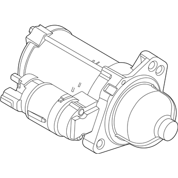 Hyundai Accent Starter Motor - 36100-2M317