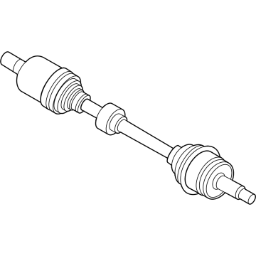 Hyundai 49501-CW100 Shaft Assembly-Drive,RH