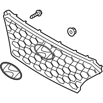 Hyundai 86350-S1610 Grille Assy-Radiator