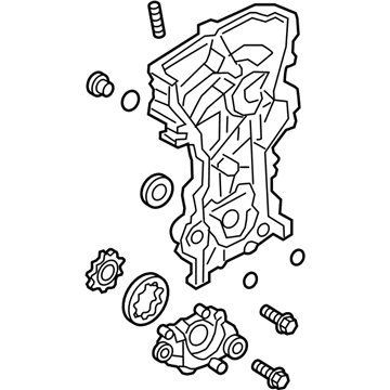 Hyundai 21350-2E021 Cover Assembly-Timing Chain