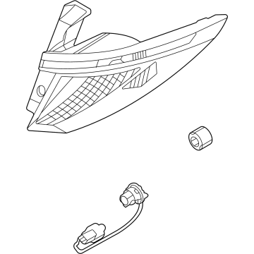 2023 Hyundai Tucson Back Up Light - 92401-CW100