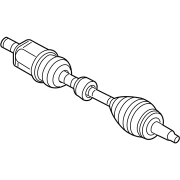 Hyundai 49500-C1330 Shaft Assembly-Drive,LH