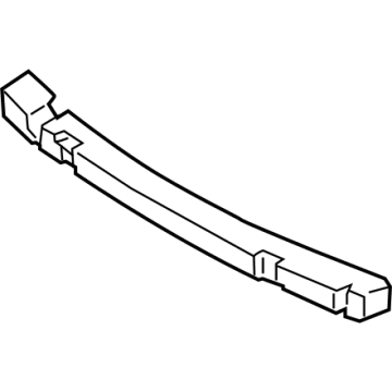 Hyundai 86520-K4AB0 Absorber-Front Bumper Energy