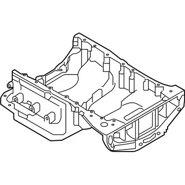 Hyundai 21520-3LFA0 Pan Assembly-Engine Oil,UPR