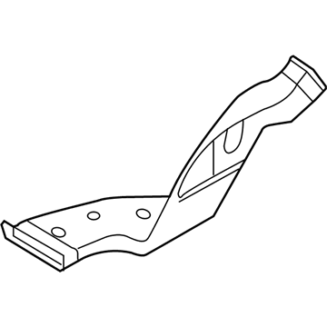 Hyundai 97360-H9000 Duct-Rear Heating,LH