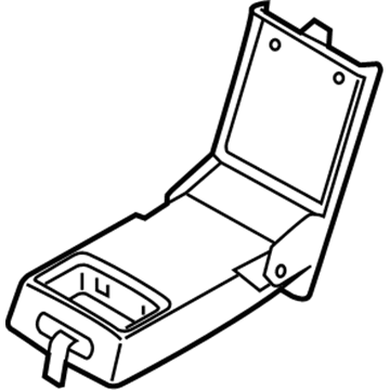 Hyundai 89900-C2000-SMH Rear Seat Back Armrest Assembly