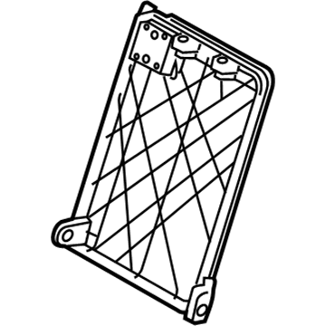 Hyundai 89310-C2KK0 Frame Assembly-2ND Seat Back,LH