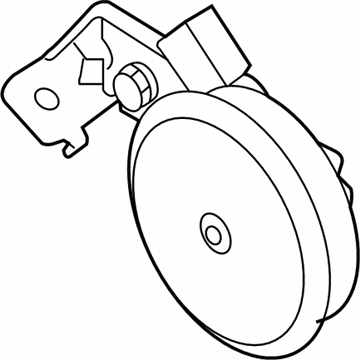 Hyundai 96630-2E000 Horn Assembly-Burglar Alarm