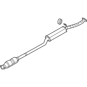 Hyundai 28650-D3340 Center Muffler Assembly