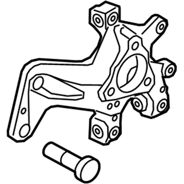 Hyundai 52720-G2100 Carrier Assembly-Rear Axle,RH