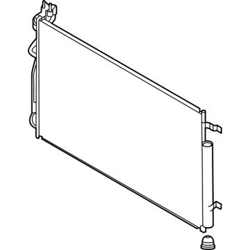 Hyundai Sonata Hybrid A/C Condenser - 97606-L5000