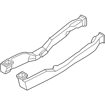 Hyundai 97020-3N200 Duct Assembly-Rear Ventilator No.2,LH