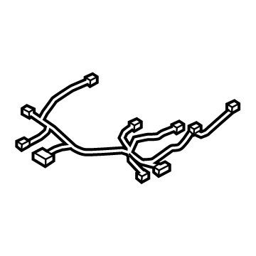 Hyundai 88540-J3310 WIRING ASSY-FR SEAT,LH