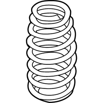 Hyundai 55350-G3DB0 Spring-Rear