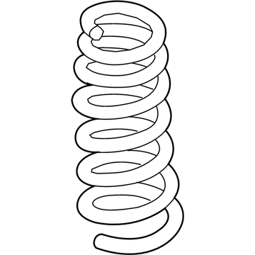 Hyundai 55330-G9260 Spring-Rear