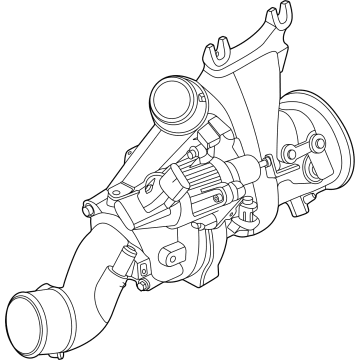 Hyundai 28231-3N101 TURBOCHARGER, LH