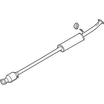 2017 Hyundai Tucson Muffler - 28600-D3770