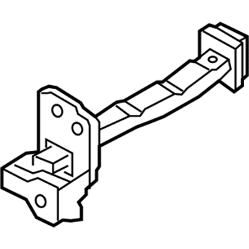 Hyundai 79380-C1010 Checker Assembly-Front Door,LH