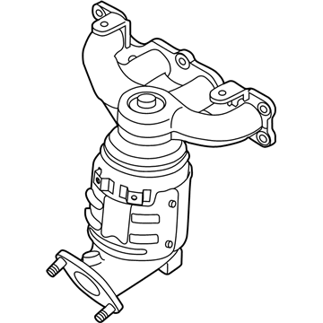 Hyundai 28510-2G445 Exhaust Manifold Catalytic Assembly